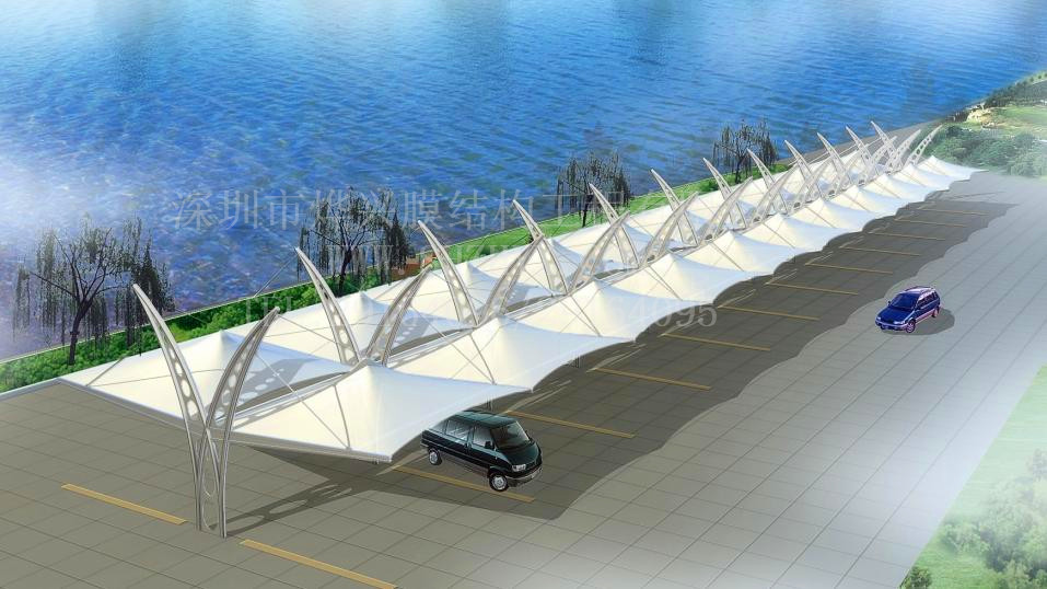 花那么多錢(qián)膜結(jié)構(gòu)車棚做啥，做篷布也很不錯(cuò)？