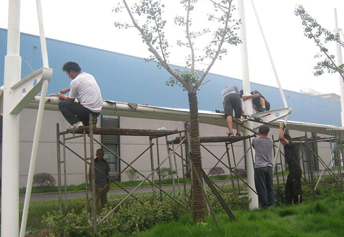 膜結構建筑施工要注意什么？