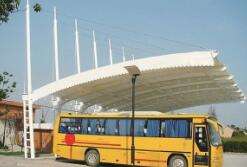 膜結構停車棚如何安裝？