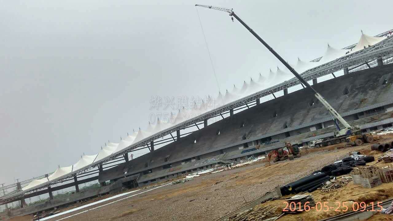 南昌體育館安裝&mdash;深圳燁興膜結構工程有限公司